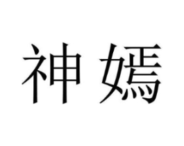 神嫣商标原图 第25类服装鞋帽