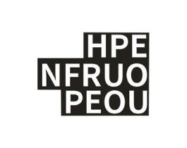 HPE NFRUO PEOU商标原图 第25类服装鞋帽