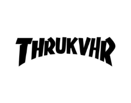 THRUKVHR商标原图 第25类服装鞋帽