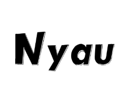 NYAU商标原图 第25类服装鞋帽