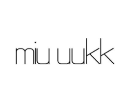 MIU UUKK商标原图 第25类服装鞋帽
