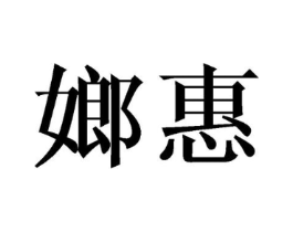 嫏惠商标原图 第25类服装鞋帽