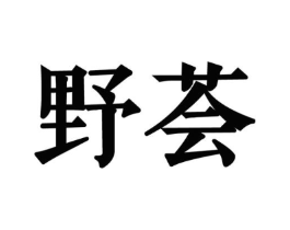 野荟商标原图 第25类服装鞋帽