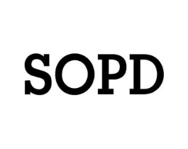 SOPD商标原图 第25类服装鞋帽