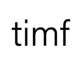 TIMF商标原图 第25类服装鞋帽
