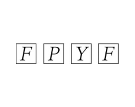 FPYF商标原图 第25类服装鞋帽
