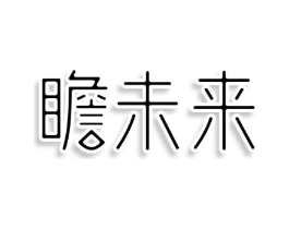 瞻未来商标原图 第25类服装鞋帽