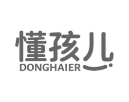 懂孩儿商标原图 第25类服装鞋帽