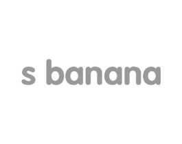 S BANANA商标原图 第25类服装鞋帽