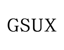 GSUX商标原图 第25类服装鞋帽