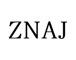 ZNAJ商标原图 第25类服装鞋帽