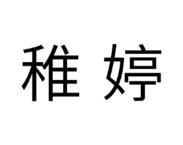 稚婷商标原图 第25类服装鞋帽