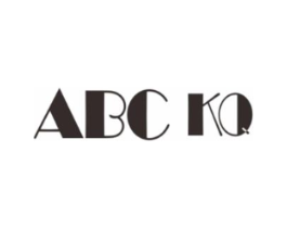 ABC KQ商标原图 第25类服装鞋帽