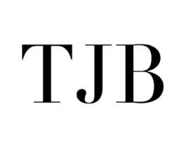 TJB商标原图 第25类服装鞋帽