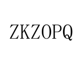 ZKZOPQ商标原图 第25类服装鞋帽