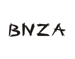 BNZA商标原图 第25类服装鞋帽