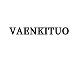 VAENKITUO商标原图 第25类服装鞋帽