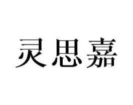 灵思嘉商标原图 第25类服装鞋帽