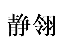 静翎商标原图 第25类服装鞋帽