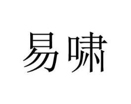 易啸商标原图 第25类服装鞋帽