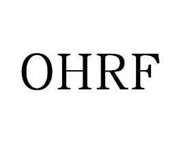 OHRF商标原图 第25类服装鞋帽