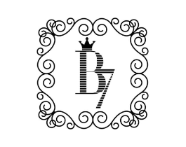 B7商标原图 第25类服装鞋帽