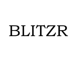 BLITZR商标原图 第25类服装鞋帽