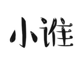 小谁商标原图 第25类服装鞋帽
