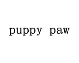 PUPPY PAW商标原图 第25类服装鞋帽