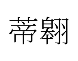 蒂翱商标原图 第25类服装鞋帽