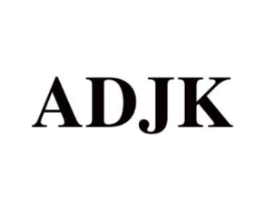 ADJK商标原图 第25类服装鞋帽