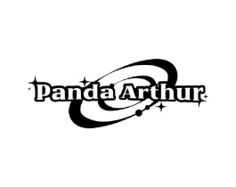 PANDA ARTHUR商标原图 第25类服装鞋帽