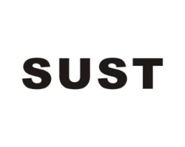 SUST商标原图 第25类服装鞋帽