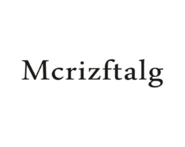 MCRIZFTALG商标原图 第25类服装鞋帽