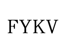 FYKV商标原图 第25类服装鞋帽