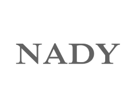 NADY商标原图 第25类服装鞋帽