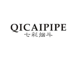 QICAIPIPE 七彩烟斗商标原图 第25类服装鞋帽