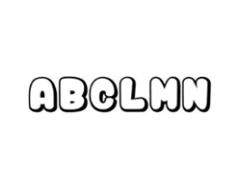 ABCLMN商标原图 第25类服装鞋帽