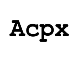 ACPX商标原图 第25类服装鞋帽