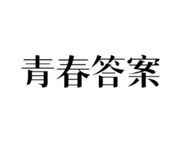 青春答案商标原图 第29类食品