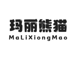 玛丽熊猫商标原图 第29类食品