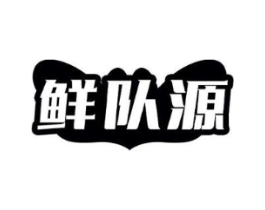 鲜队源商标原图 第29类食品