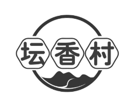 坛香村商标原图 第29类食品