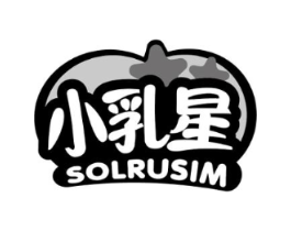 小乳星 SOLRUSIM商标原图 第29类食品