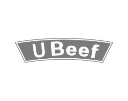 U BEEF商标原图 第29类食品