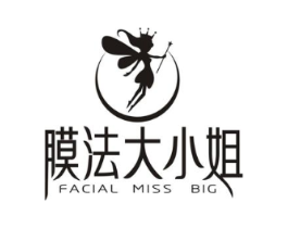 膜法大小姐 FACIAL MISS BIG商标原图 第03类化妆品