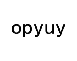 OPYUY商标原图 第03类化妆品