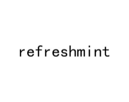 REFRESHMINT商标原图 第03类化妆品
