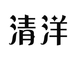 清洋商标原图 第03类化妆品