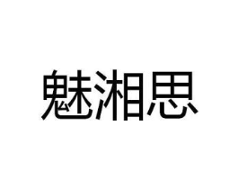 魅湘思商标原图 第03类化妆品